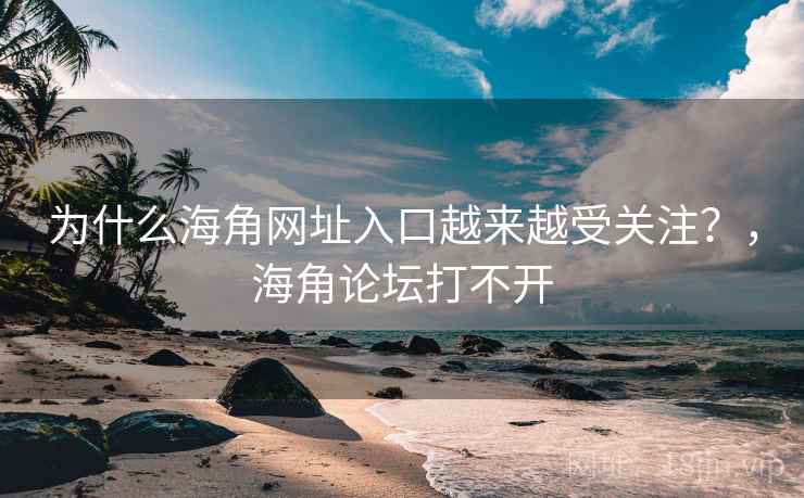 为什么海角网址入口越来越受关注？，海角论坛打不开