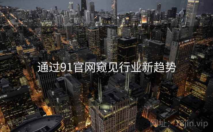 通过91官网窥见行业新趋势