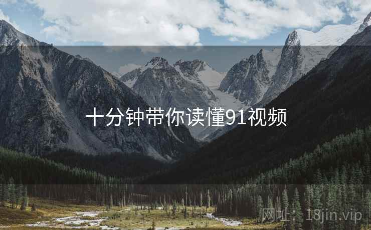 十分钟带你读懂91视频