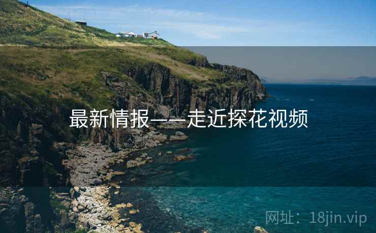 最新情报——走近探花视频