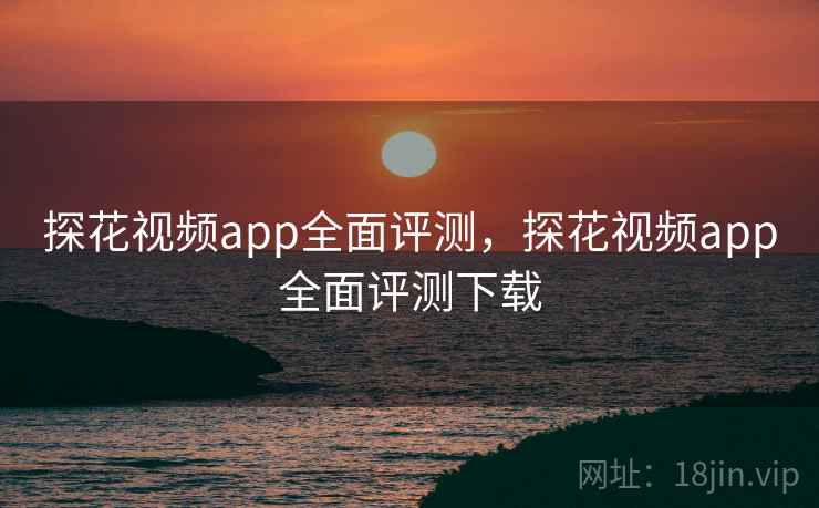 探花视频app全面评测，探花视频app全面评测下载