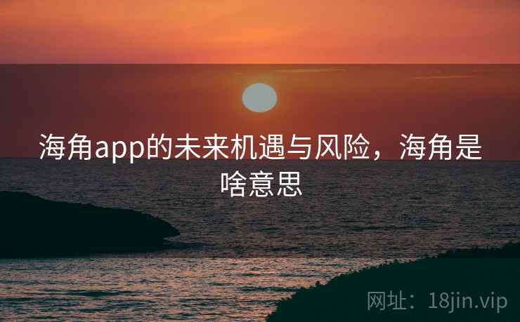 海角app的未来机遇与风险，海角是啥意思